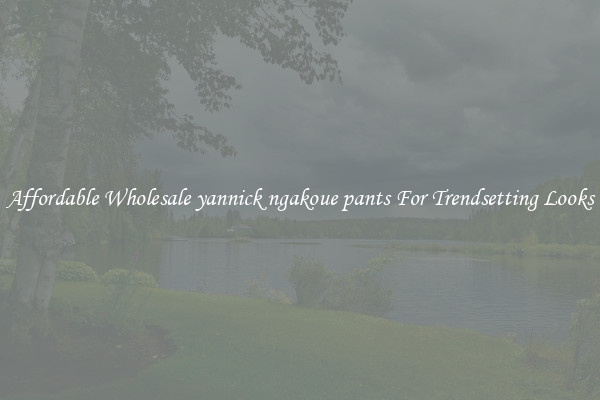 Affordable Wholesale yannick ngakoue pants For Trendsetting Looks