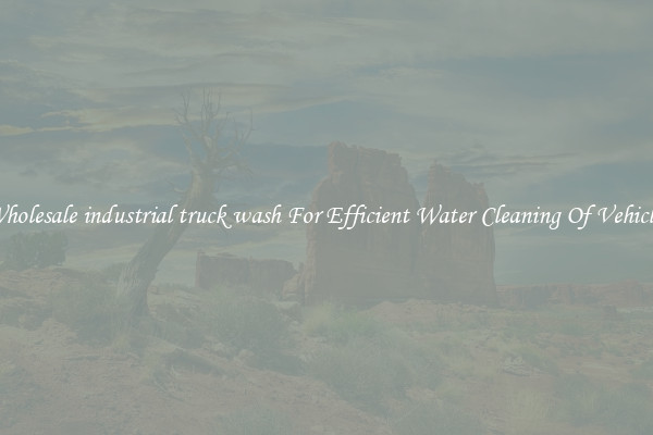 Wholesale industrial truck wash For Efficient Water Cleaning Of Vehicles