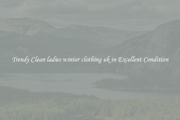 Trendy Clean ladies winter clothing uk in Excellent Condition