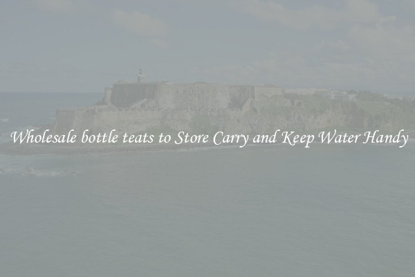Wholesale bottle teats to Store Carry and Keep Water Handy